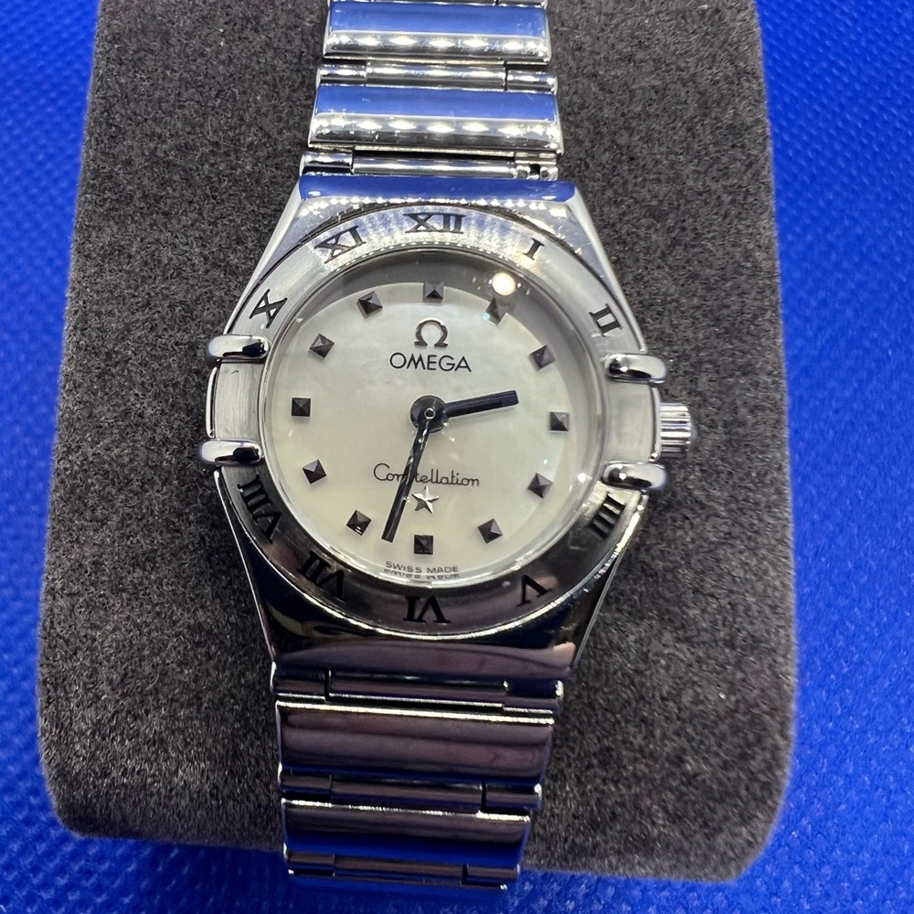 Omega Constellation “My Choice” mother of pearls dial. 26mm